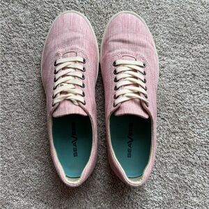 SeaVees Blush Canvas Shoes